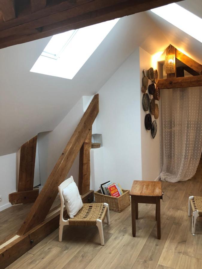 Chambre Ambiance Campagne Chic Freneuse  Exterior foto