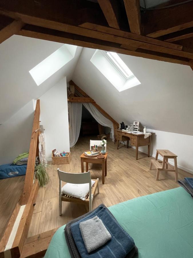 Chambre Ambiance Campagne Chic Freneuse  Exterior foto